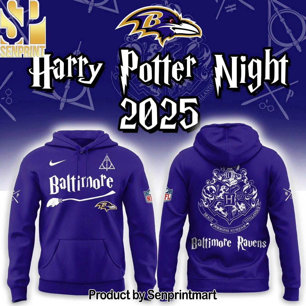 Baltimore Ravens Harry Potter 2025 Unisex Shirt – Sports Fan Outfit 1314