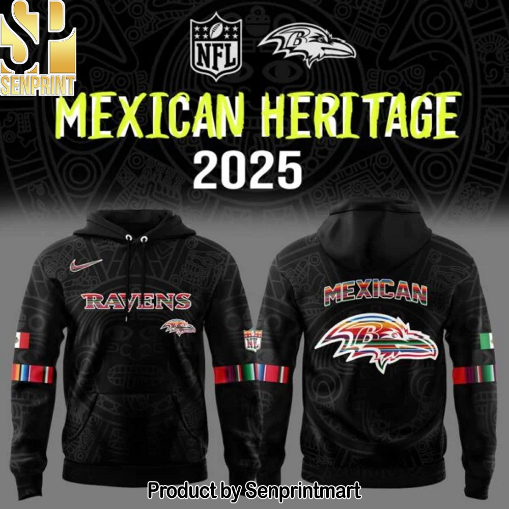 Baltimore Ravens Mexican Heritage Unisex Shirt – Sports Fan Outfit 1669