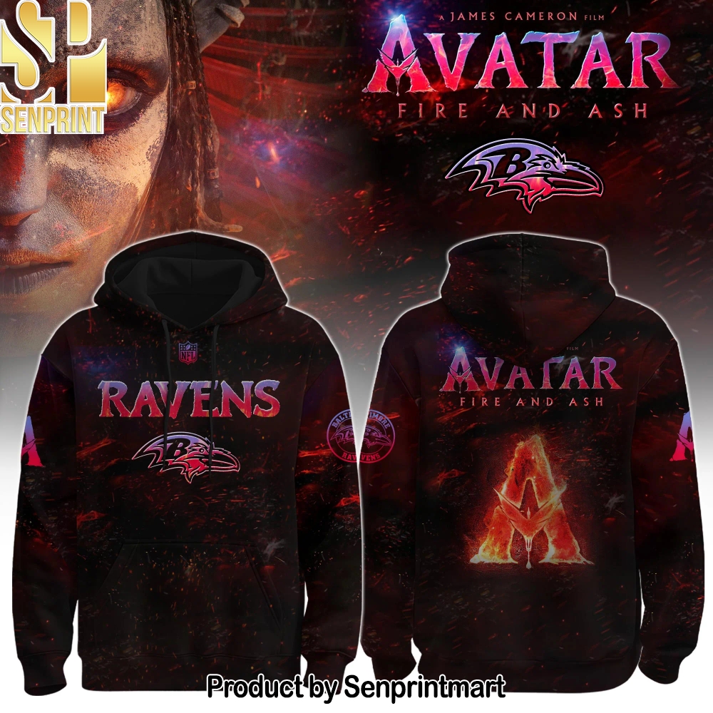 Baltimore Ravens x Avatar 3 _Fire and Ash_ Shirt – Sports Fan Outfit 4287