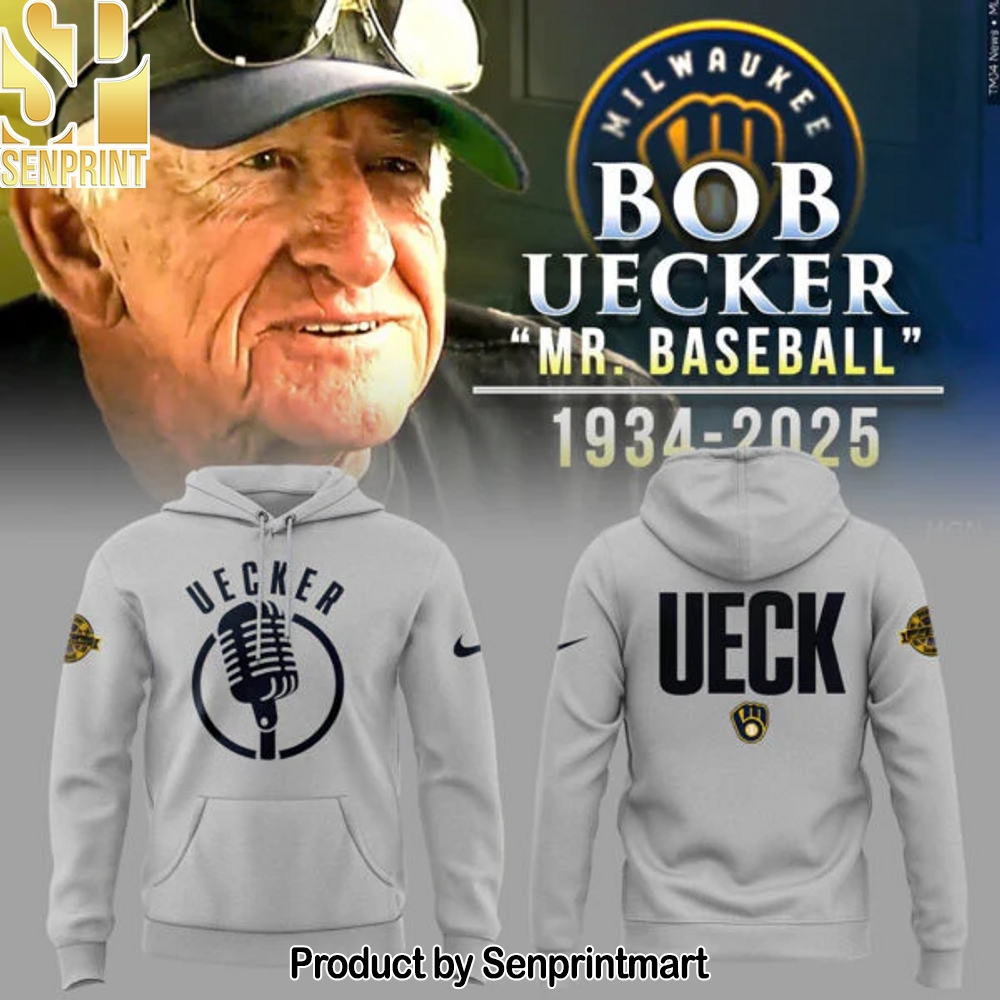 Brewers Baseball Honoring Mr. Baseball Bob Uecker Hoodie – Sports Fan Outfit 3494