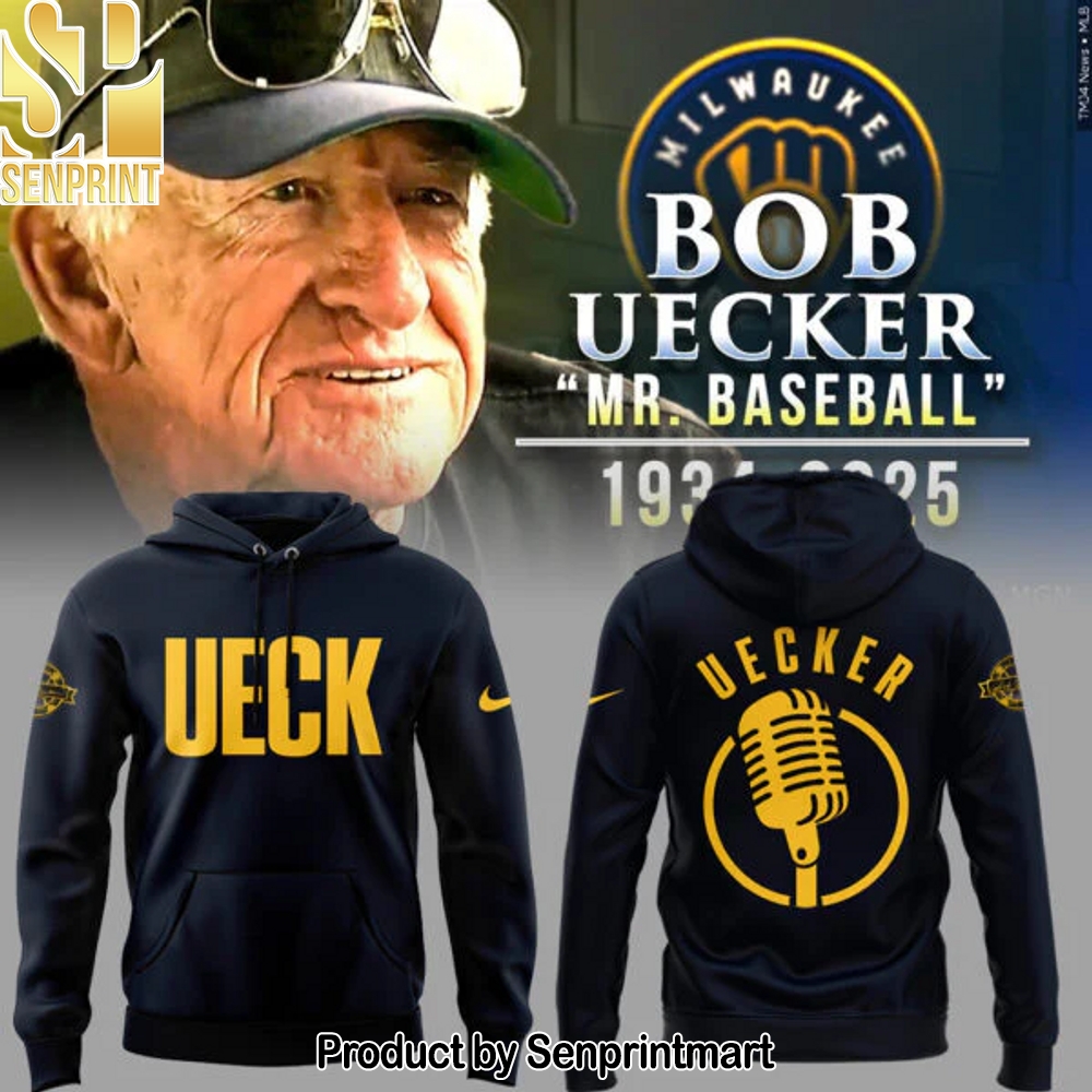 Brewers Baseball Honoring Mr. Baseball Bob Uecker Hoodie – Sports Fan Outfit 3496