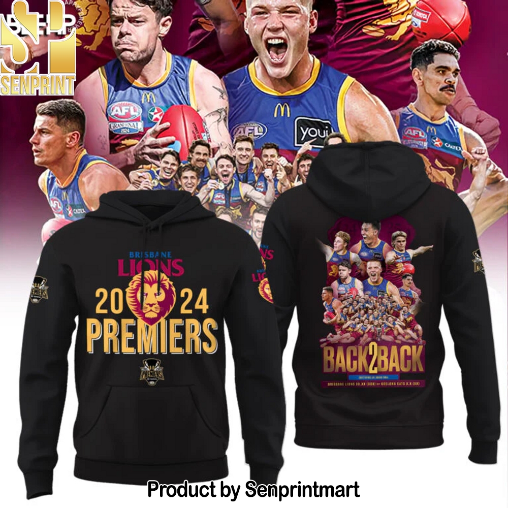 Brisbane Lions 2025 Premiers Hoodie – Sports Fan Outfit 1744