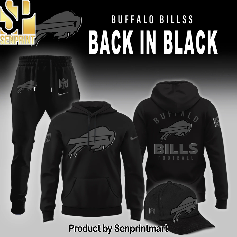 Buffalo Bills 2025 Back In Black Unisex Shirt – Sports Fan Outfit 1296