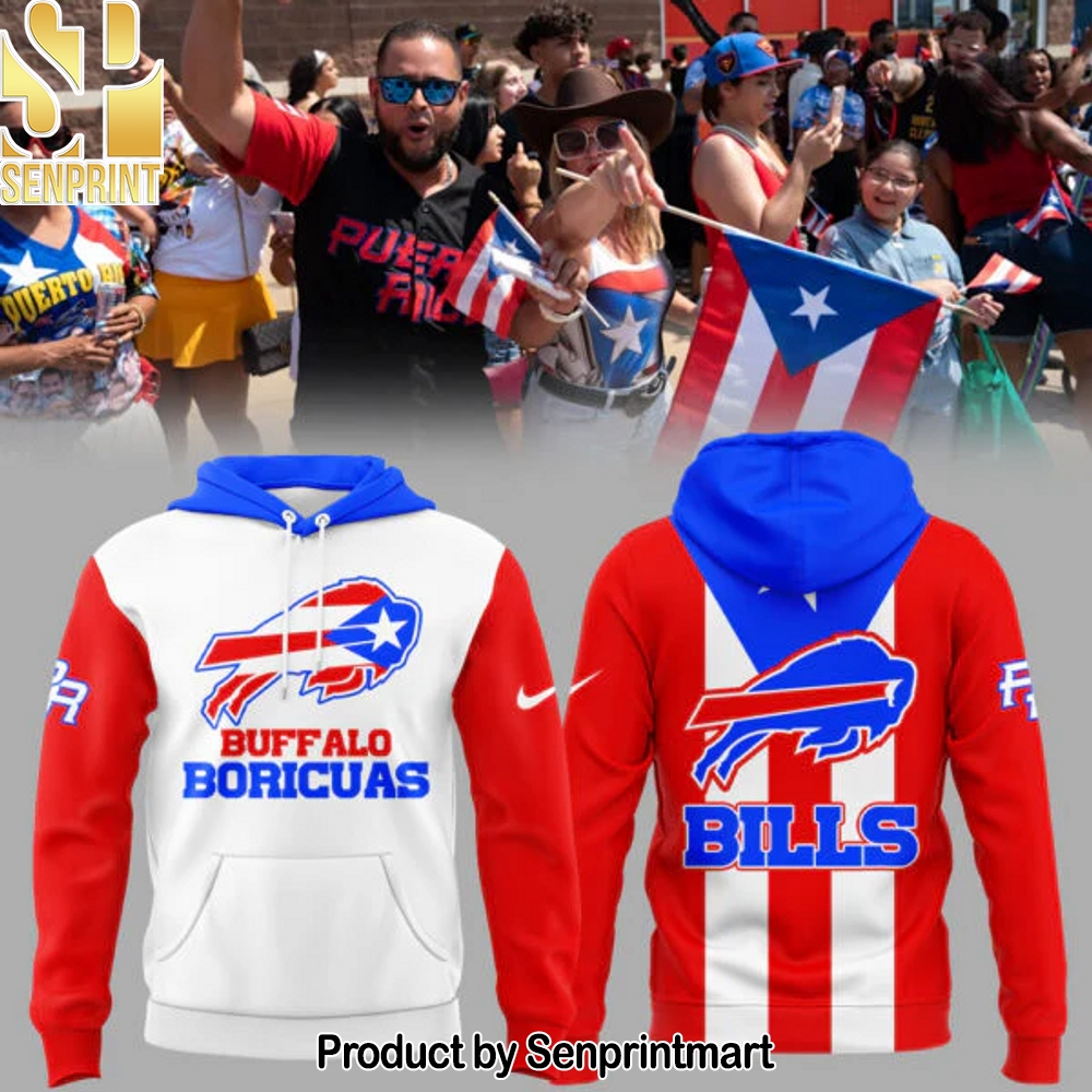 Buffalo Bills Puerto Rican Hoodie – Sports Fan Outfit 1912