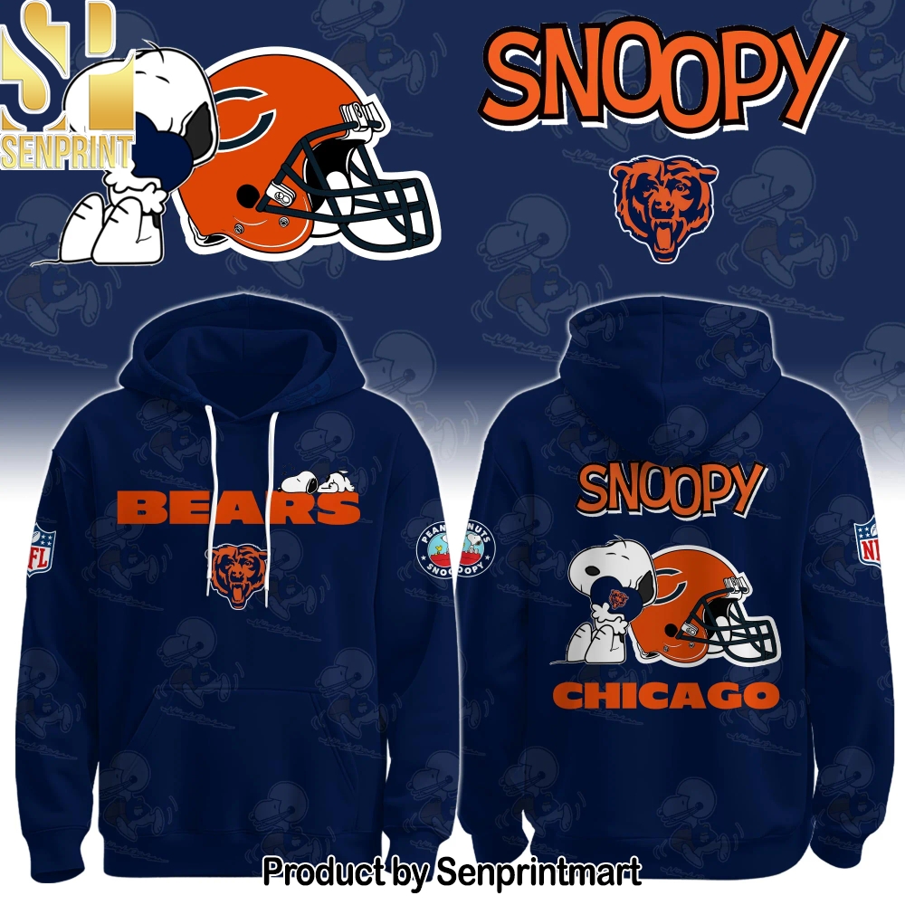 Chicago Bears x Snoopy Hoodie Limited Edition – Sports Fan Outfit 2144