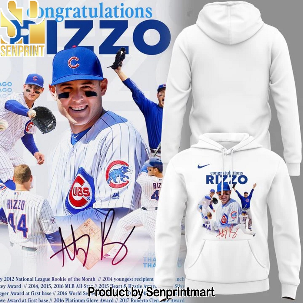 Chicago Cubs Legend Anthony Rizzo – Always And Forever Hoodie – Sports Fan Outfit 2336