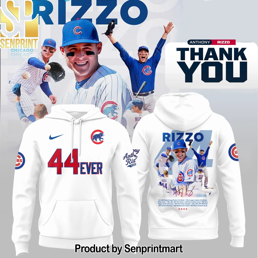 Chicago Cubs Legend Anthony Rizzo – Always And Forever Hoodie – Sports Fan Outfit 2995