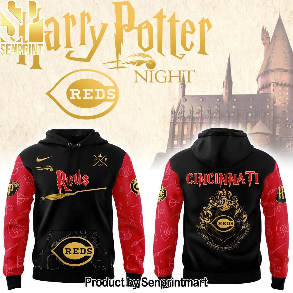 Cincinnati Reds x Harry Potter Hoodie – Sports Fan Outfit 1767