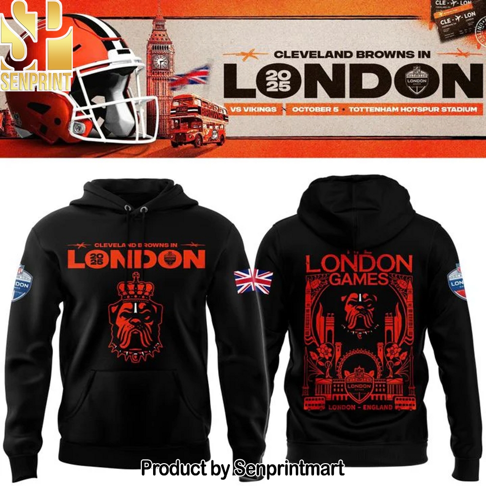 Cleveland Browns 2025 NFL London Game Gift Ideas Shirt – Sports Fan Outfit 2964