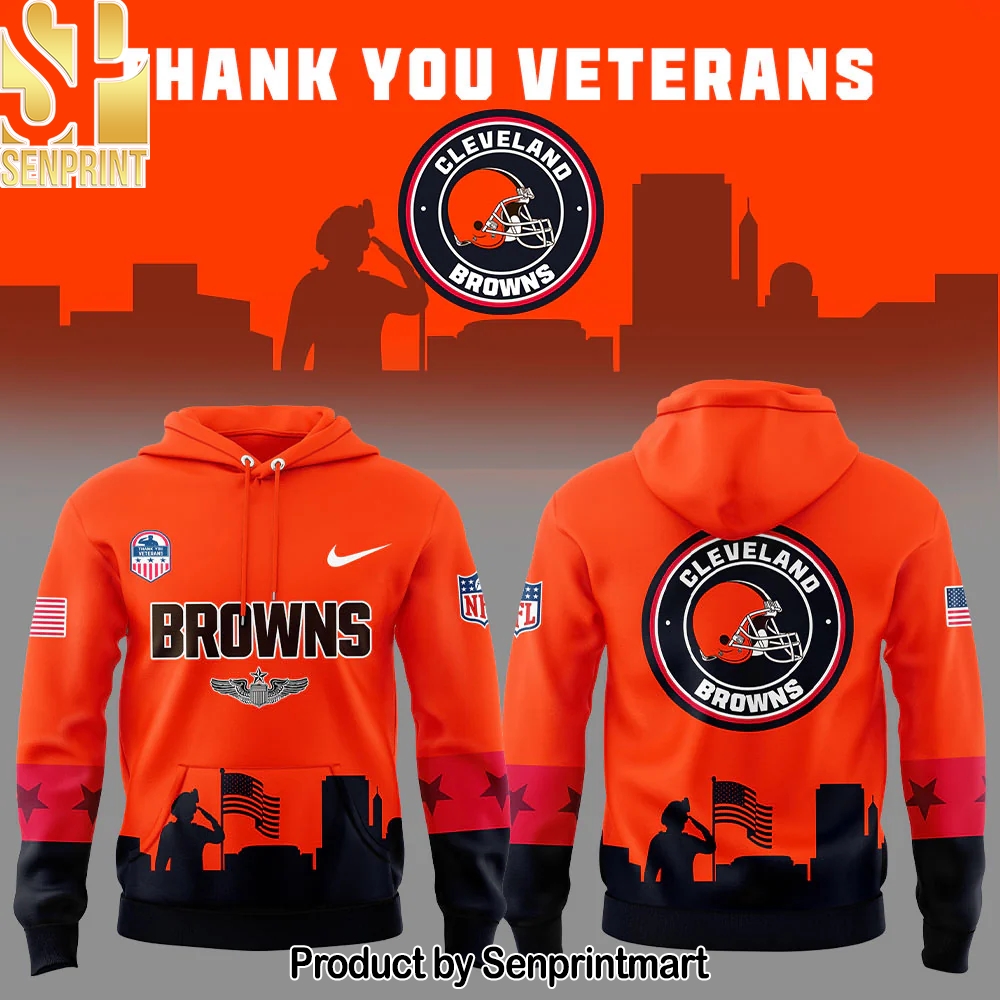 Cleveland Browns 2025 Salute to Service Unisex Shirt – Sports Fan Outfit 2081