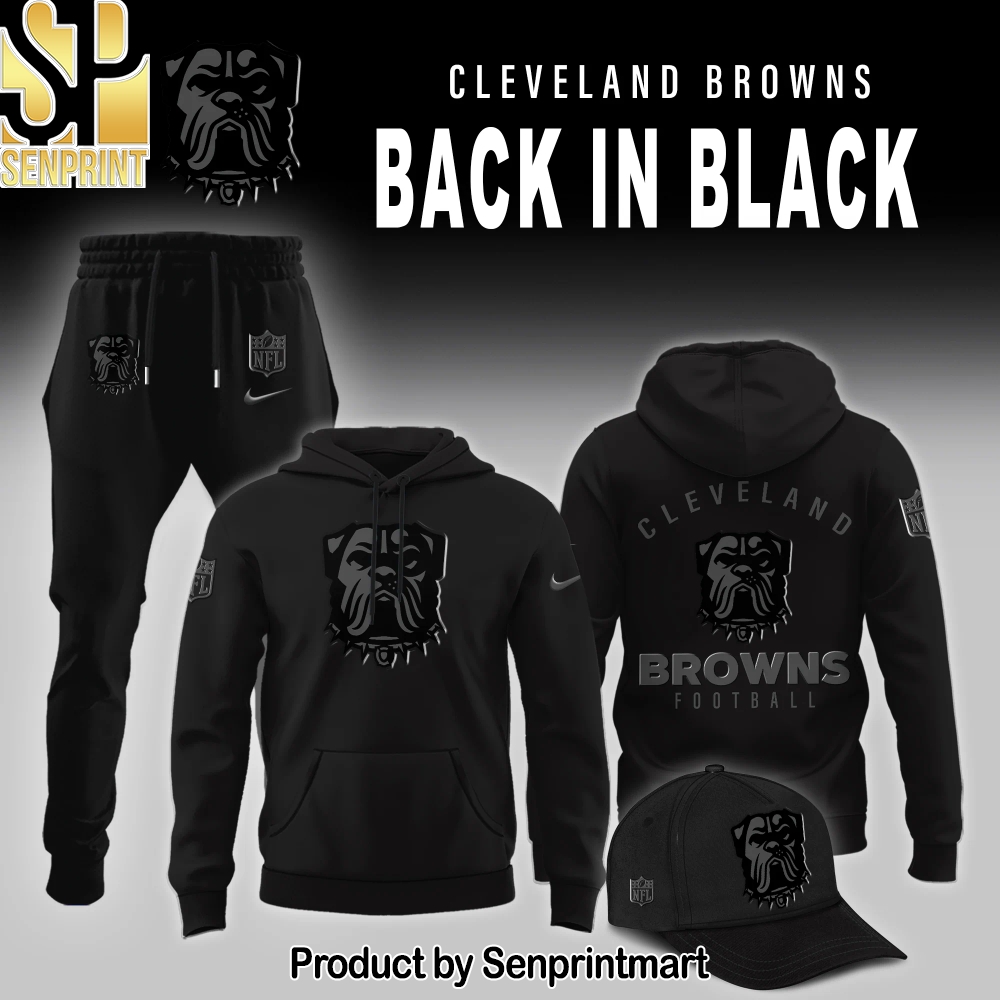 Cleveland Browns BACK IN BLACK Unisex Shirt – Sports Fan Outfit 1928