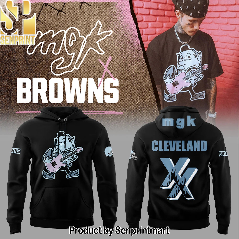 Cleveland Browns x MGK Limited Editions Hoodie – Sports Fan Outfit 2186