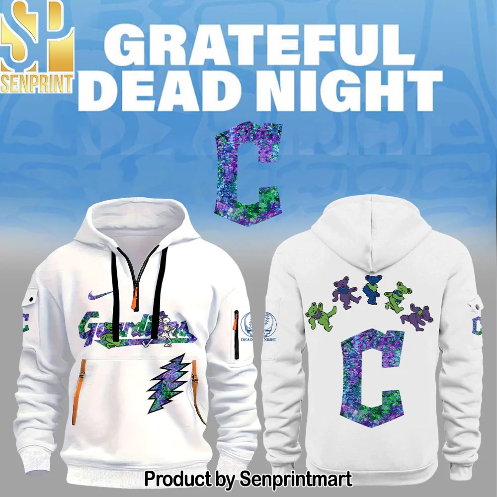 Cleveland Guardians Grateful Dead Night 3D Casual Shirt – Sports Fan Outfit 4295