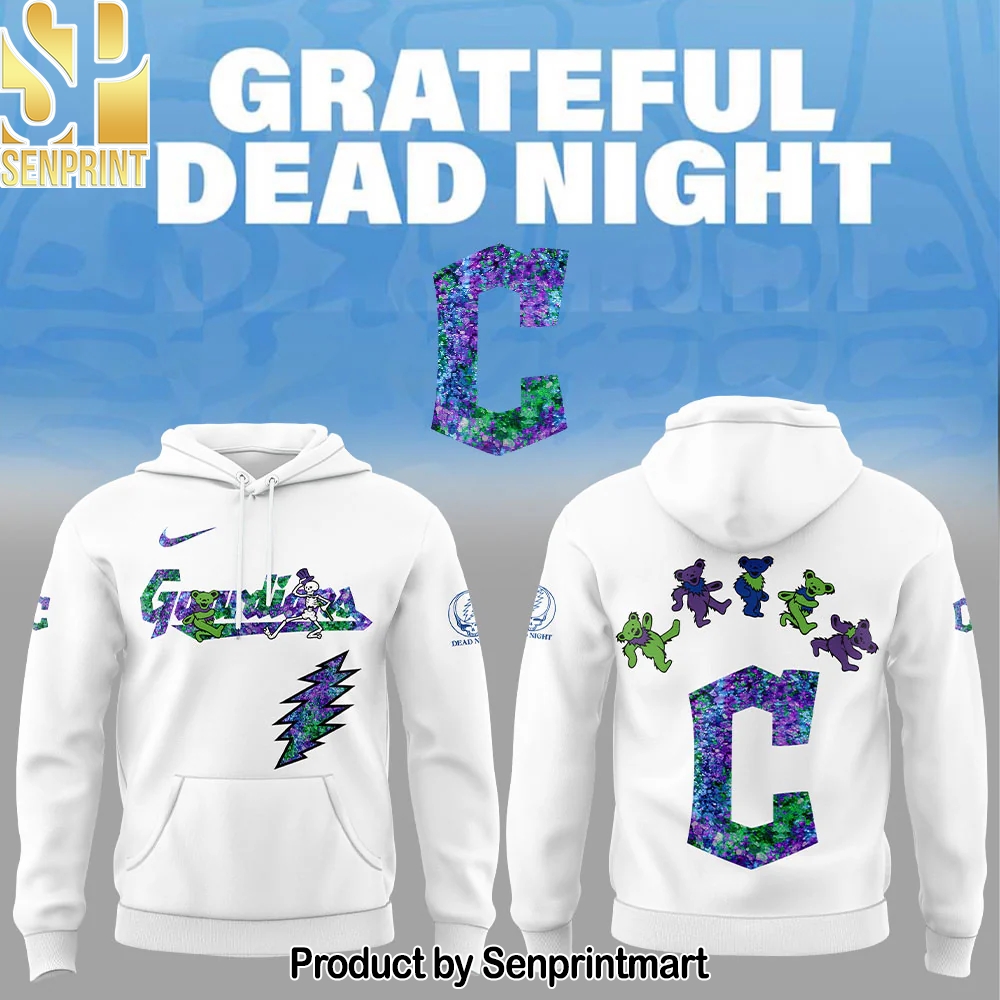 Cleveland Guardians Grateful Dead Night V2 Hoodie – Sports Fan Outfit 1909
