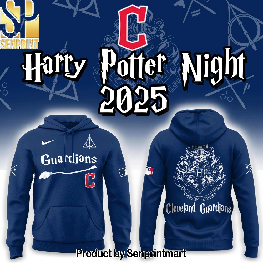 Cleveland Guardians x Harry Potter Hoodie – Sports Fan Outfit 1695