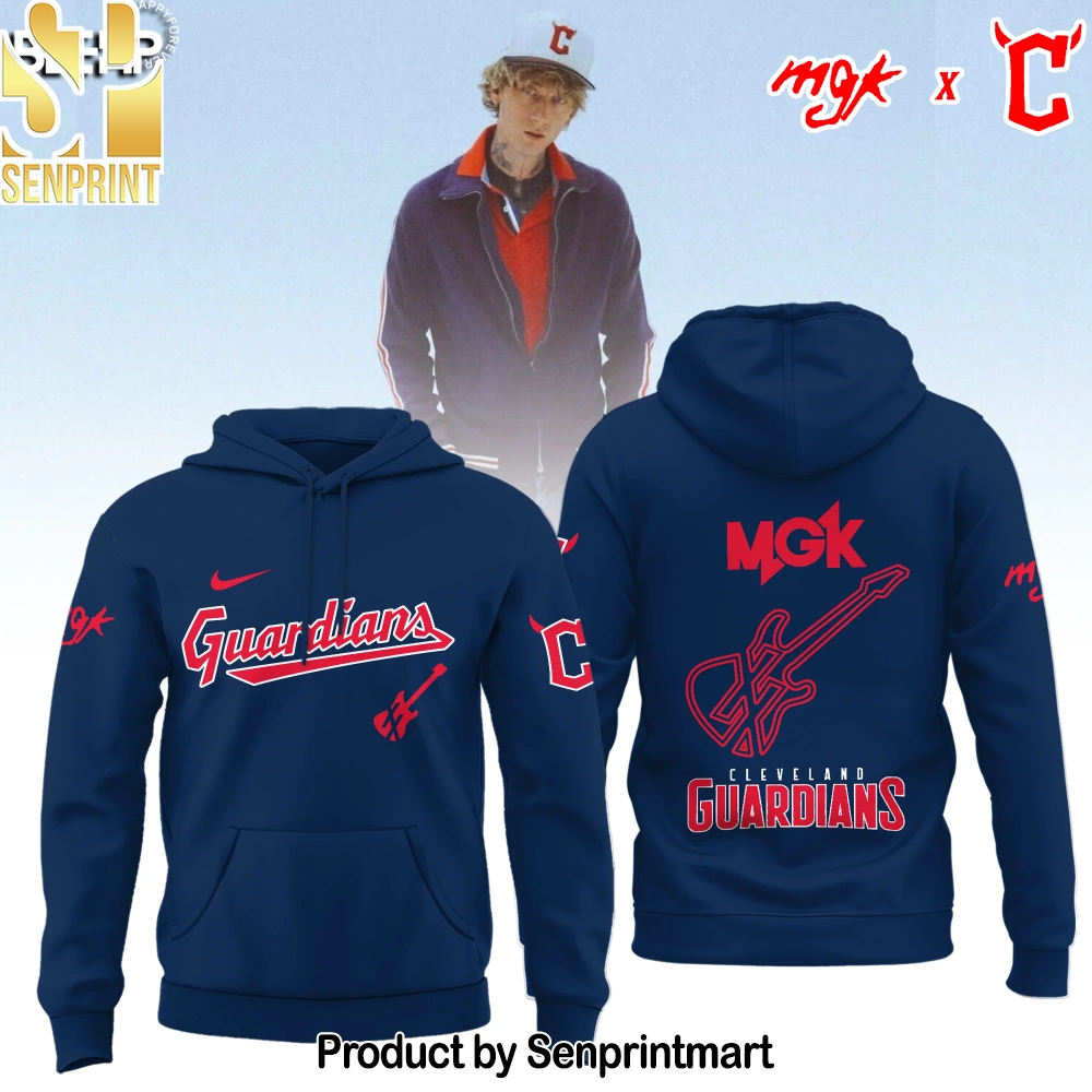 Cleveland Guardians x Mgk 2025 Limited Editions Hoodie – Sports Fan Outfit 2228