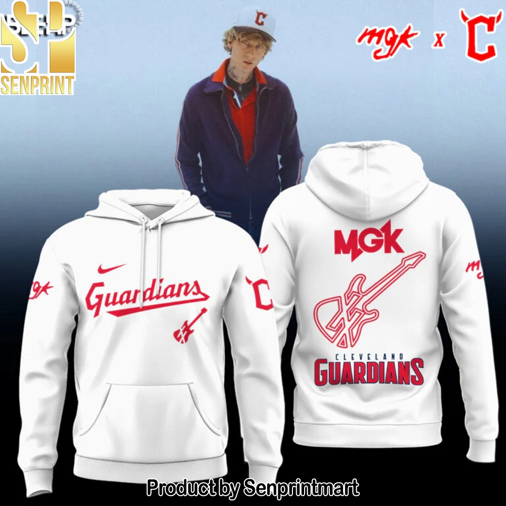 Cleveland Guardians x Mgk 2025 Limited Editions Hoodie – Sports Fan Outfit 2403