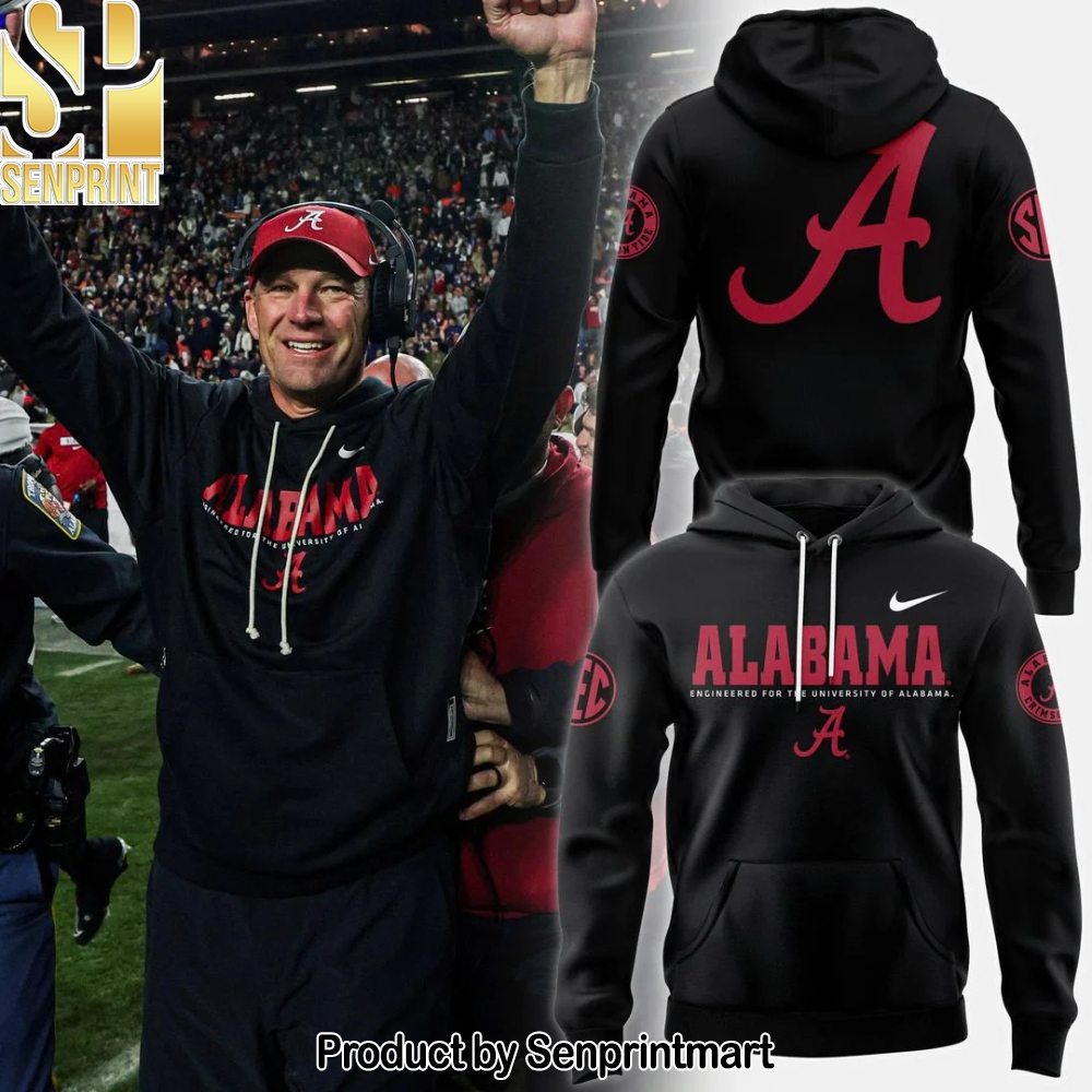 Coach Kalen DeBoer Alabama Sideline Pullover Hoodie – Sports Fan Outfit 1220