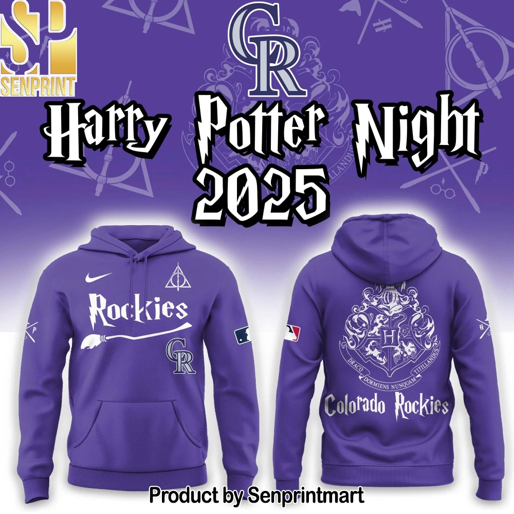 Colorado Rockies x Harry Potter Hoodie – Sports Fan Outfit 1770