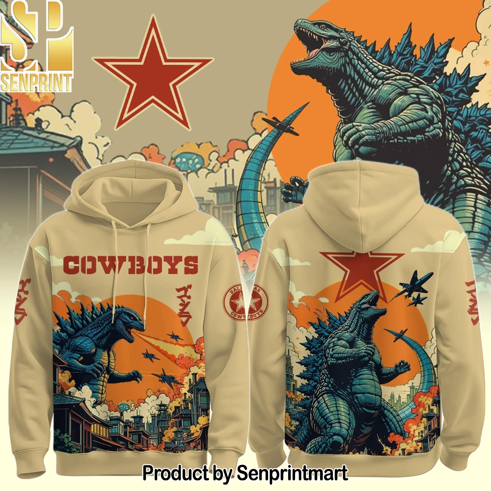 DAL Cowboys Special Godzilla Hoodie – Sports Fan Outfit 1806