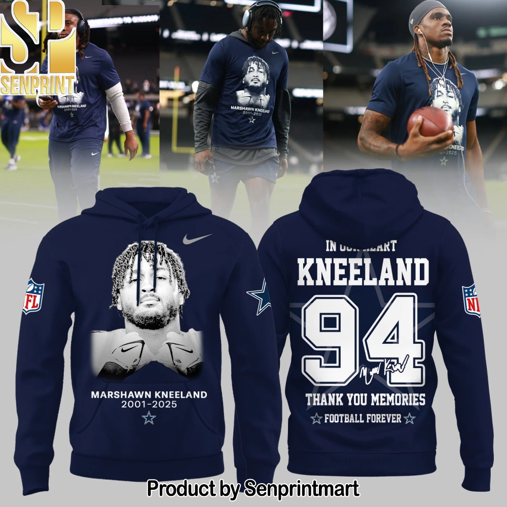 Dallas Cowboys 2025 Marshawn Kneeland Thank You Memories 2025 Unisex Shirt – Sports Fan Outfit 1301