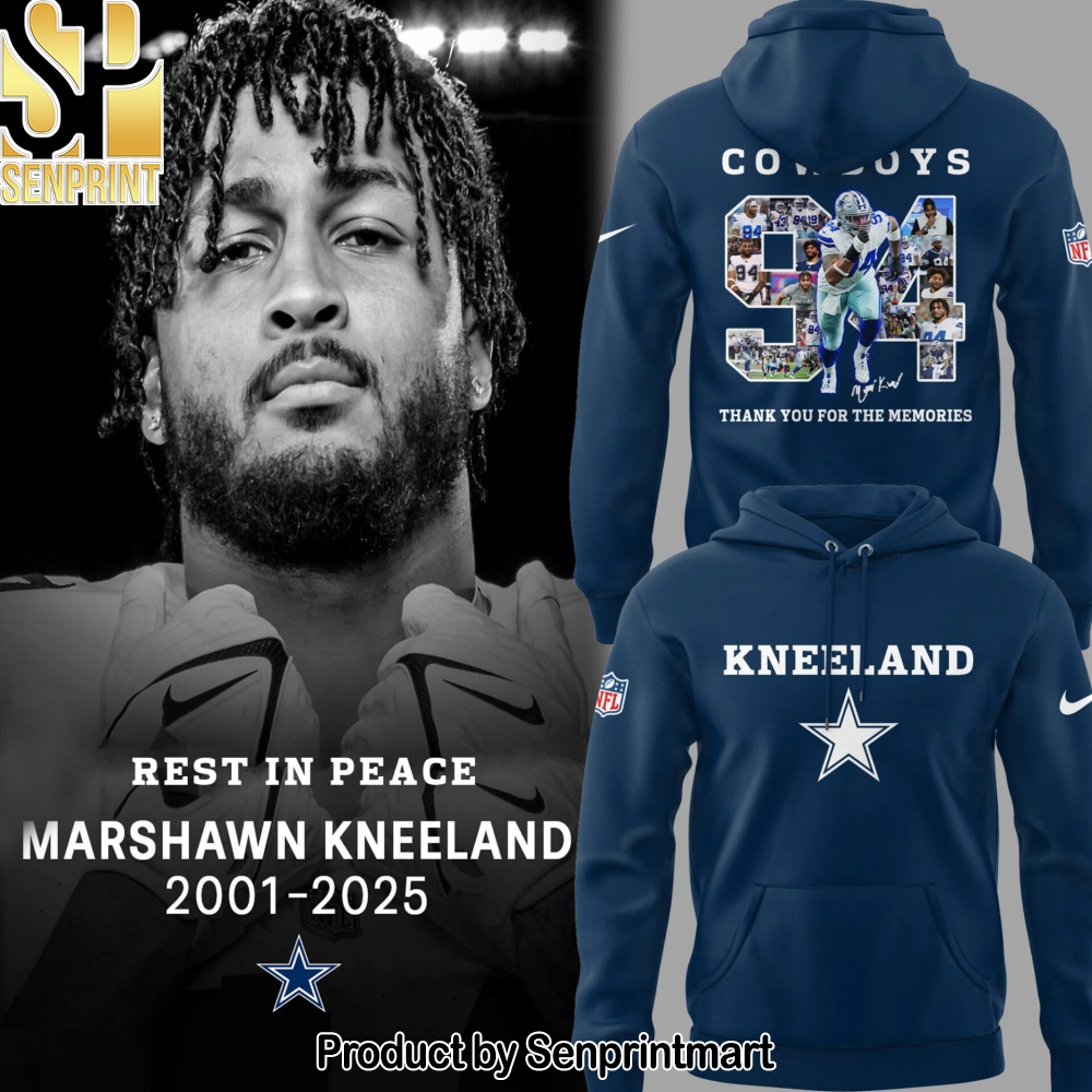 Dallas Cowboys 2025 Marshawn Kneeland Thank You Memories 2025 Unisex Shirt – Sports Fan Outfit 4030