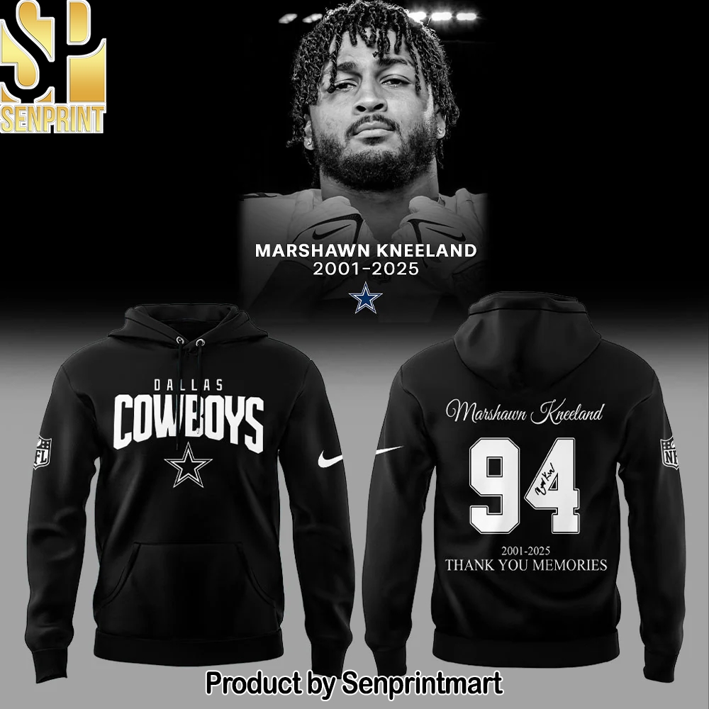Dallas Cowboys 2025 Marshawn Kneeland Thank You Memories 2025 Unisex Shirt – Sports Fan Outfit 4192