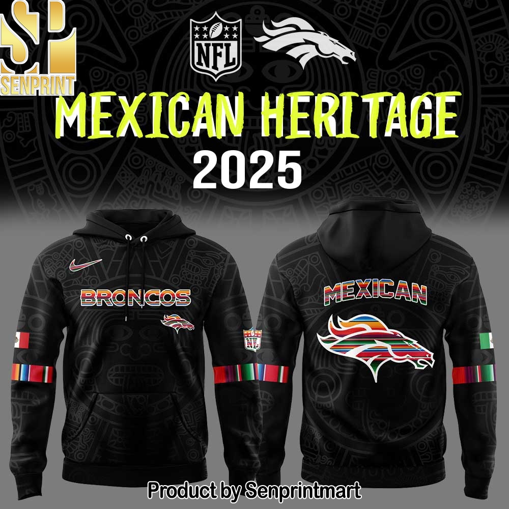 Denver Broncos Mexican Heritage Unisex Shirt – Sports Fan Outfit 1576