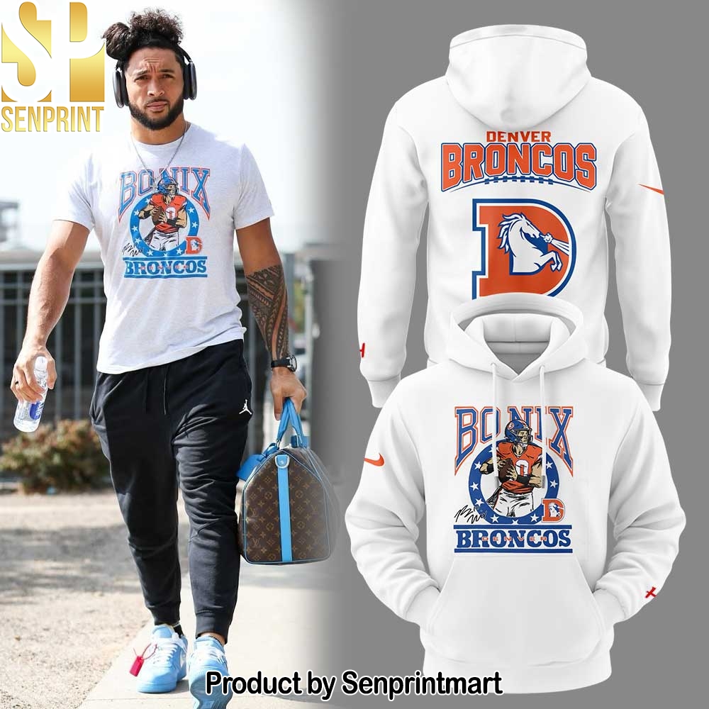 Denver Broncos x Bo Nix Signature Hoodie – Sports Fan Outfit 2620