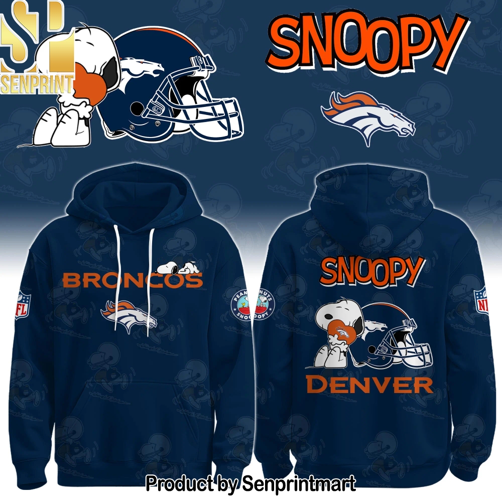 Denver Broncos x Snoopy Hoodie Unisex Shirt – Sports Fan Outfit 1309