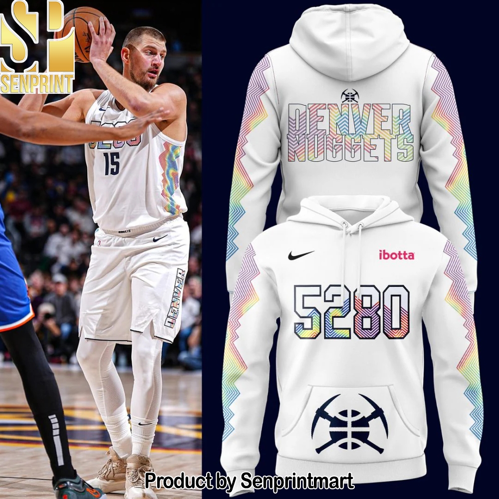 Denver Nuggets City Edition Swingman Hoodie – Sports Fan Outfit 2256