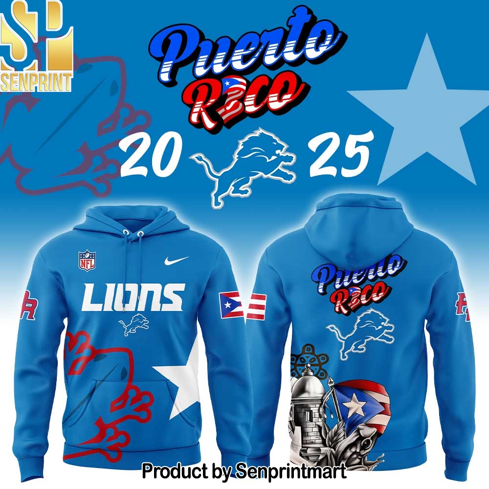 Detroit Lions Puerto Rico Heritage Unisex Shirt – Sports Fan Outfit 1658