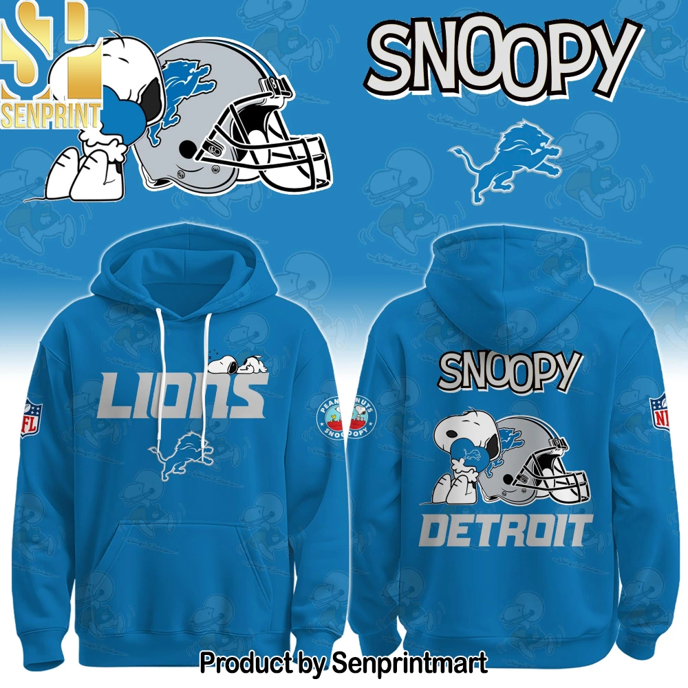 Detroit Lions x Snoopy Hoodie Unisex Shirt – Sports Fan Outfit 1331