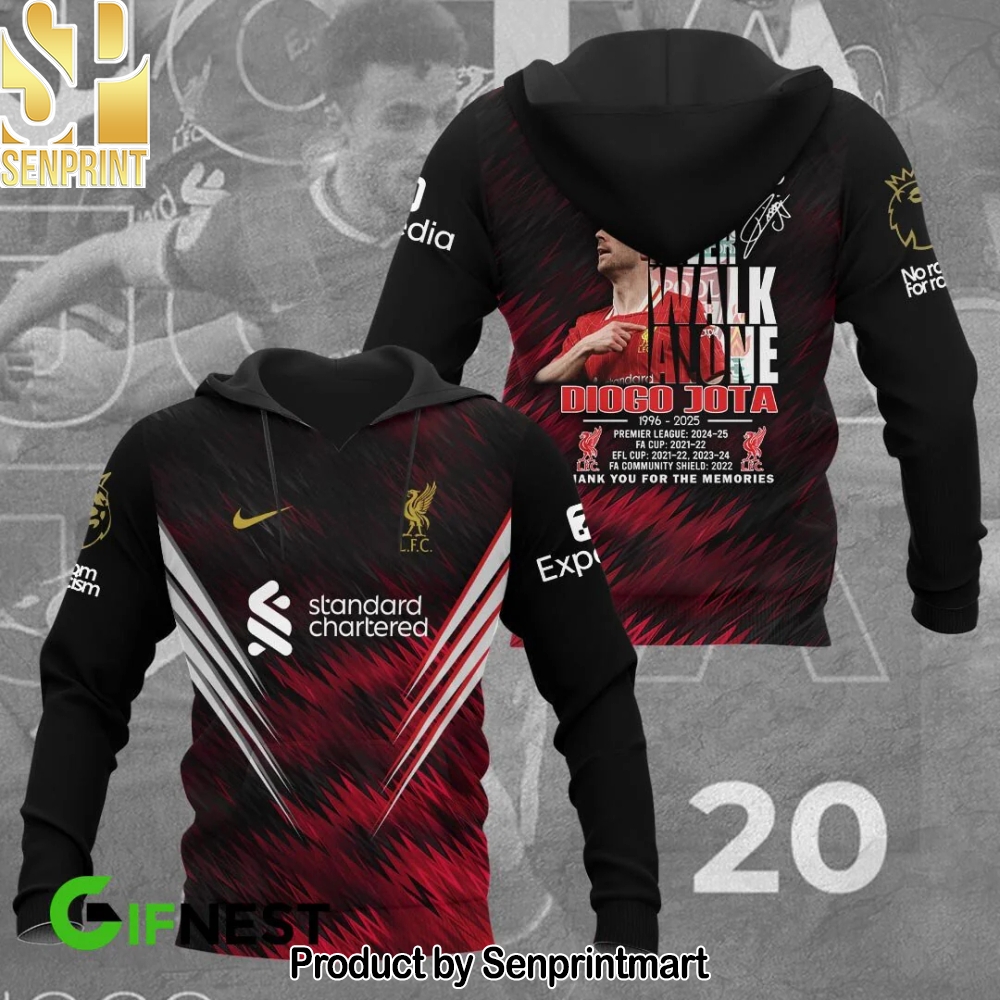 Diogo Jota Thank You For The Memories LFC 2025 Hoodie – Sports Fan Outfit 2601