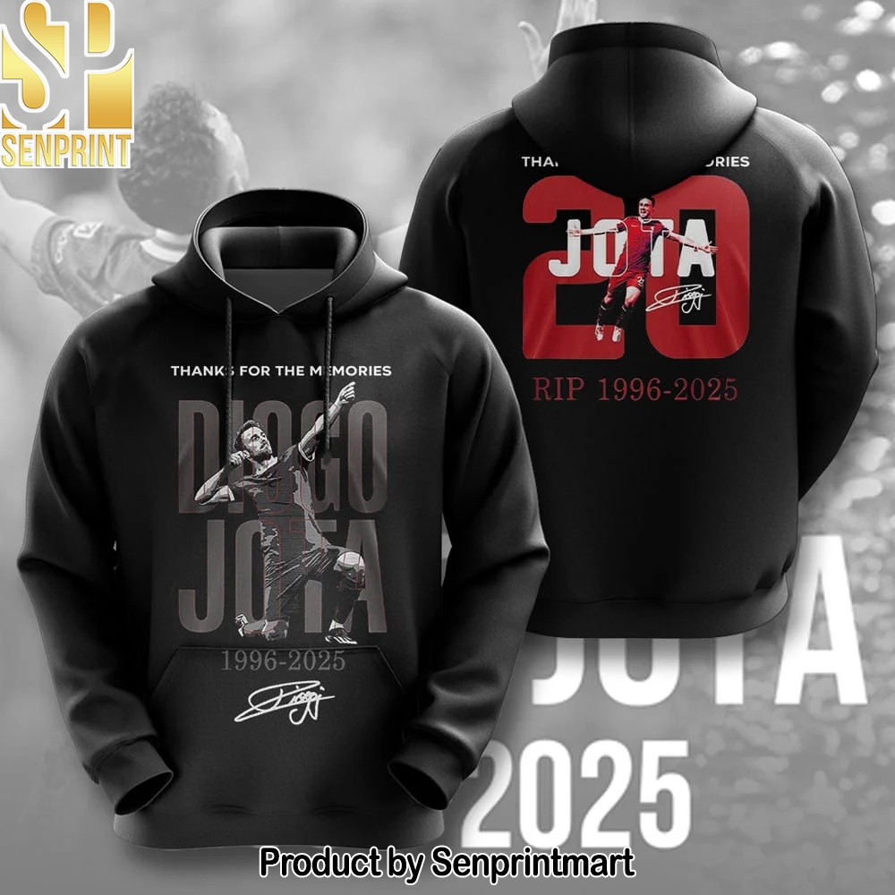 Diogo Jota Thank You For The Memories LFC 2025 Hoodie – Sports Fan Outfit 3141