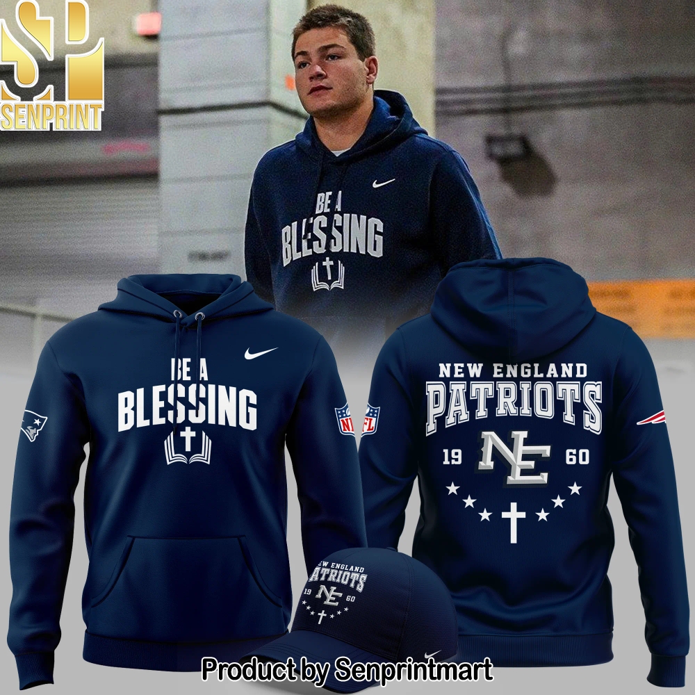 Drake Maye Be A Blessing Hoodie – Sports Fan Outfit 2714