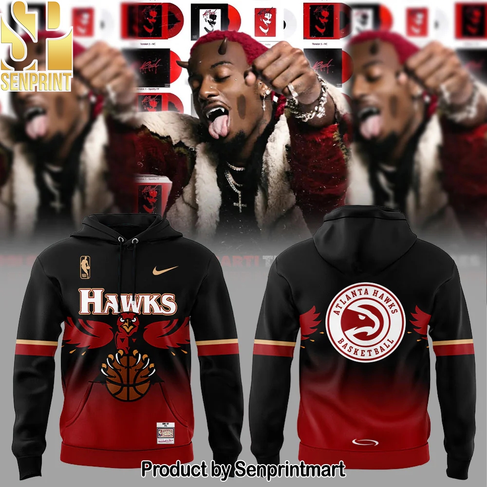 Drop The Jersey Playboicarti CARTI x HAWKS 2025 Unisex Shirt – Sports Fan Outfit 2603
