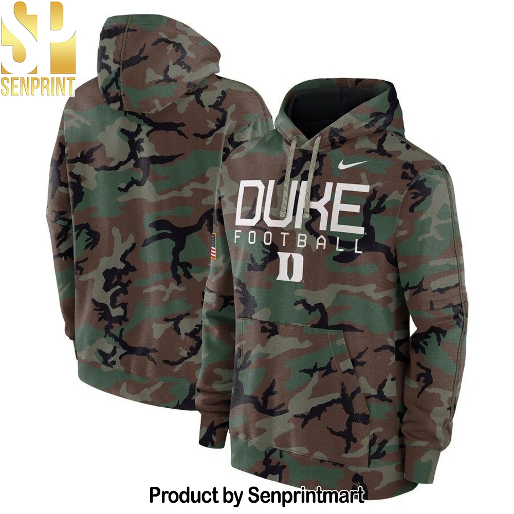 Duke Blue Devils Military Appreciation Club Fleece Pullover Hoodie – Sports Fan Outfit 2365