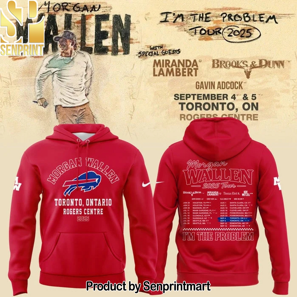 Exclusive Morgan Wallen x Buffalo Bills For Fans Casual Shirt – Sports Fan Outfit 3252