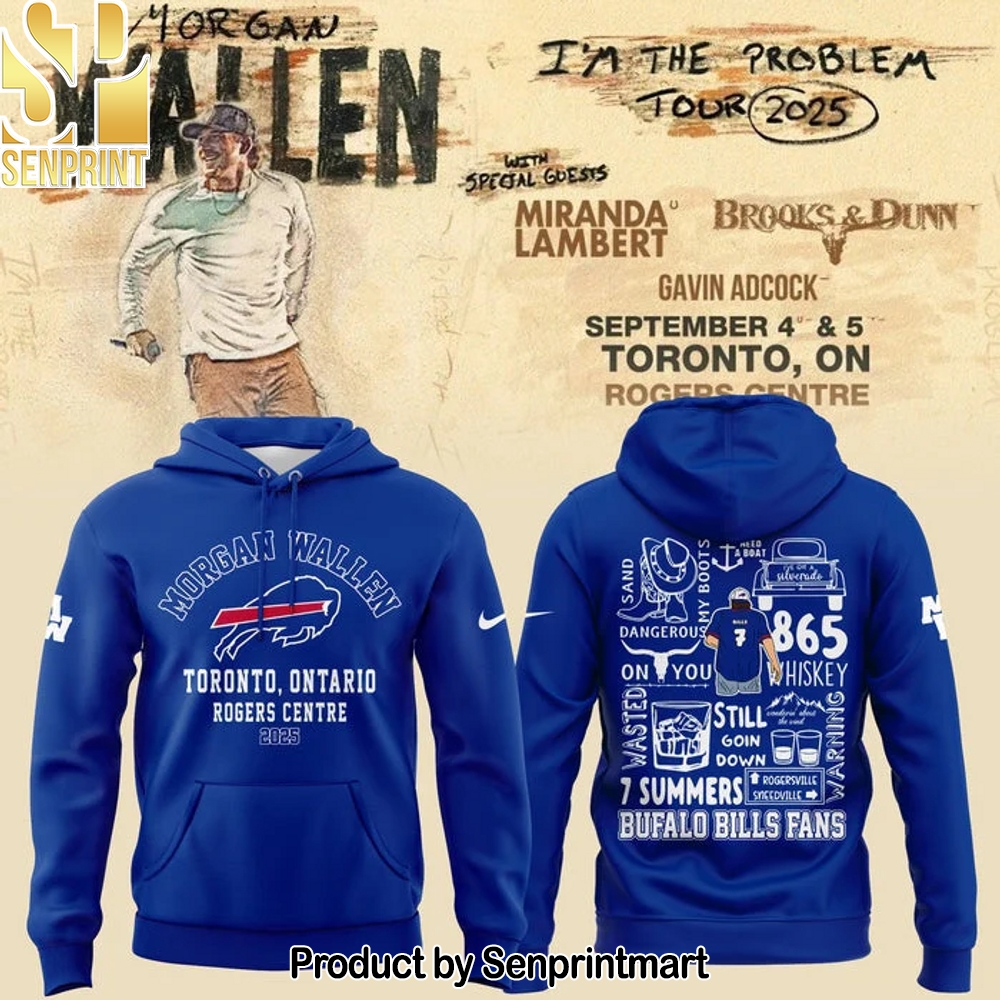 Exclusive Morgan Wallen x Buffalo Bills For Fans Casual Shirt – Sports Fan Outfit 3255