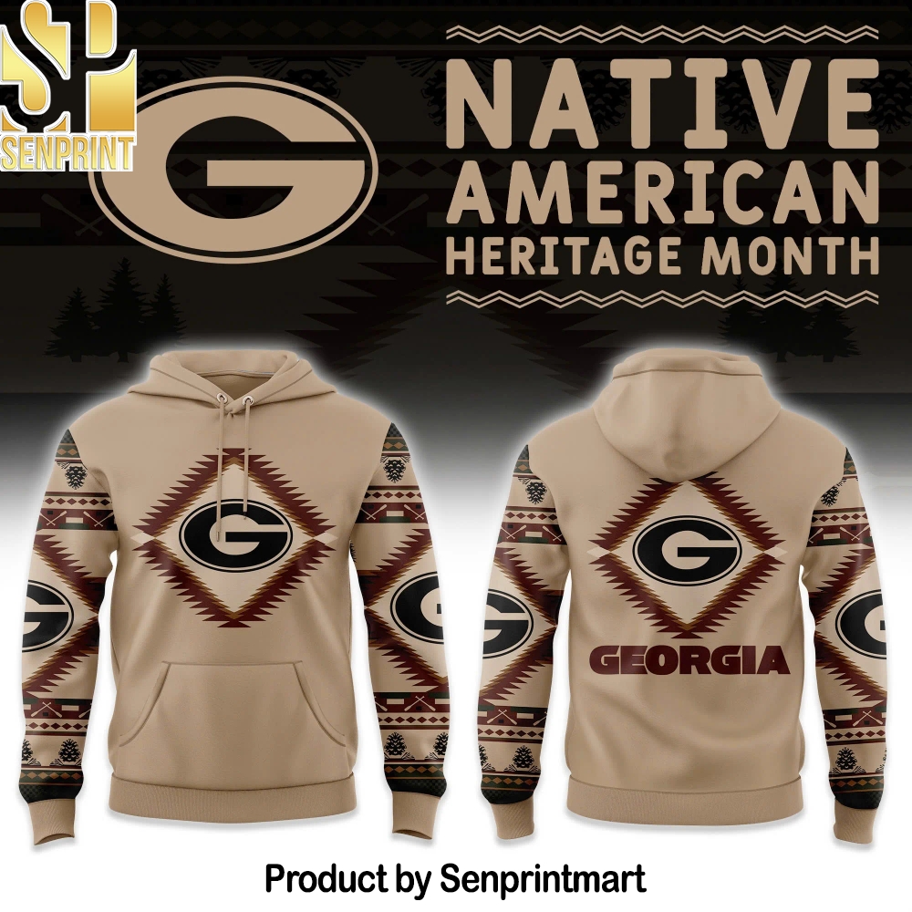 Georgia America Native Edition Hoodie – Sports Fan Outfit 1599