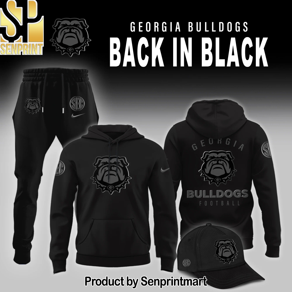 Georgia Bulldogs 2025 Back In Black Unisex Shirt – Sports Fan Outfit 1218