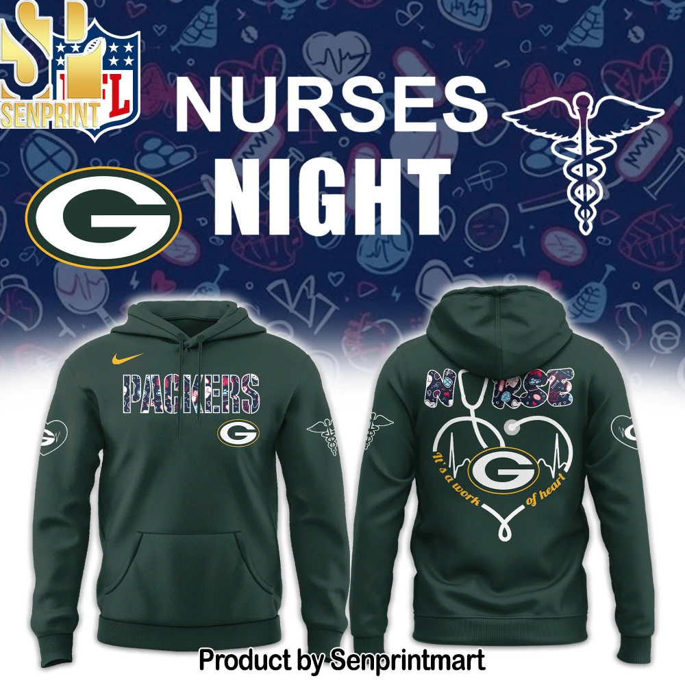 Green Bay Packers NURSES NIGHT Unisex Shirt – Sports Fan Outfit 1427
