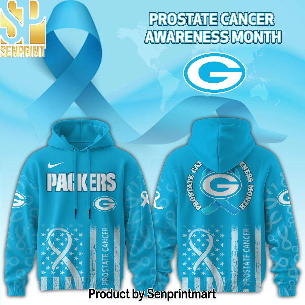 Green Bay Packers x Prostate Cancer Awareness Hoodie Edition – Sports Fan Outfit 3170
