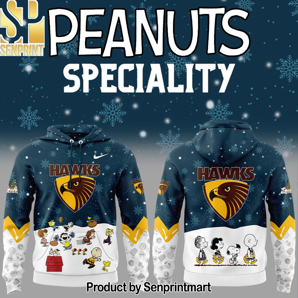 Hawthorn Football Club Peanuts & Snoopy Hoodie – Sports Fan Outfit 1743