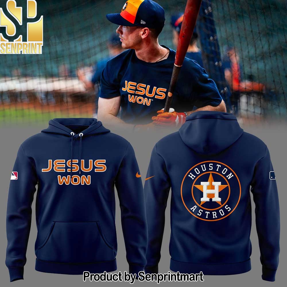 Houston Astros Jesus Won Unisex Shirt – Sports Fan Outfit 1574