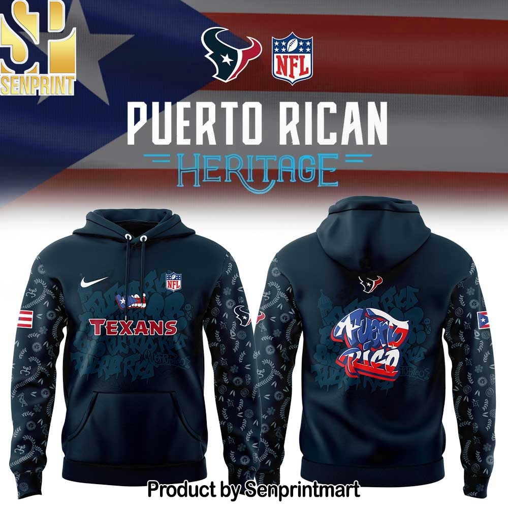 Houston Texans Puerto Rican Heritage Unisex Shirt – Sports Fan Outfit 2035