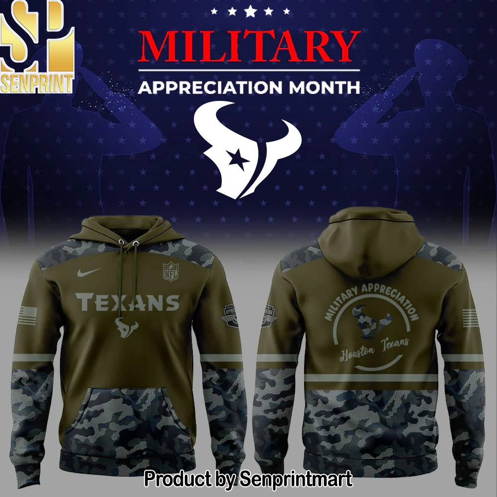 Houston Texans Veteran Day 2025 Limited Edions combo Hoodie – Sports Fan Outfit 2372