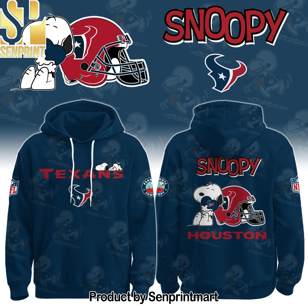 Houston Texans x Snoopy Hoodie Unisex Shirt – Sports Fan Outfit 1341