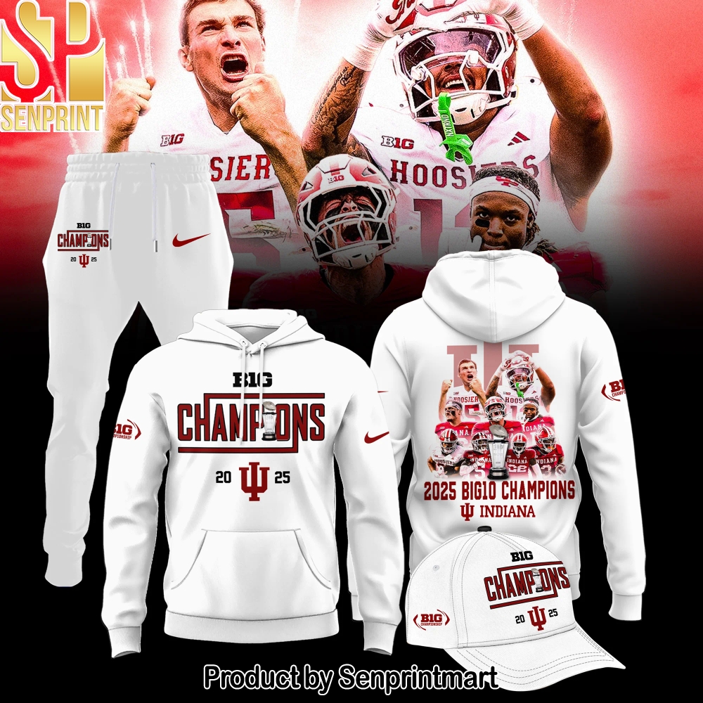 Indiana Hoosiers Football Big Ten Championship Unisex Shirt – Sports Fan Outfit 2207